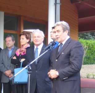 Inauguration de la nouvelle cr�che de Corenc